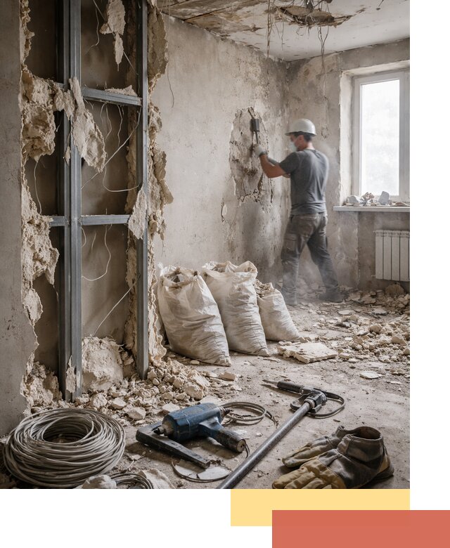 Профессиональный демонтаж зданий и конструкций в Пензе