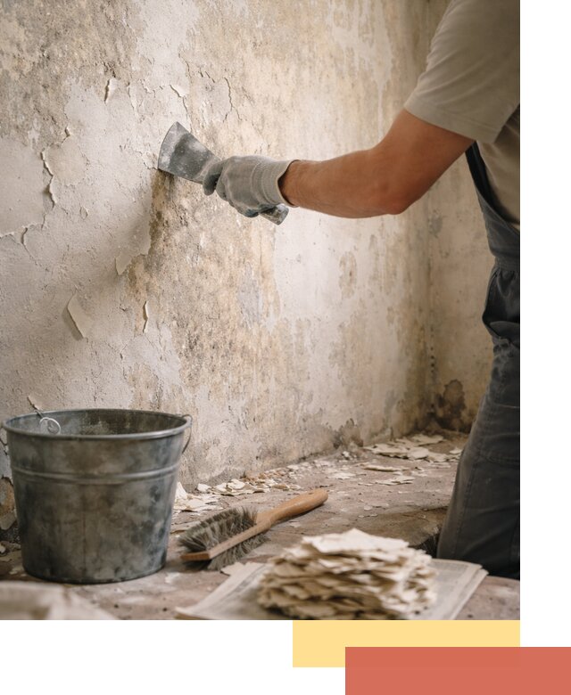 Удаление старой краски со стен в Пензе качественно и быстро