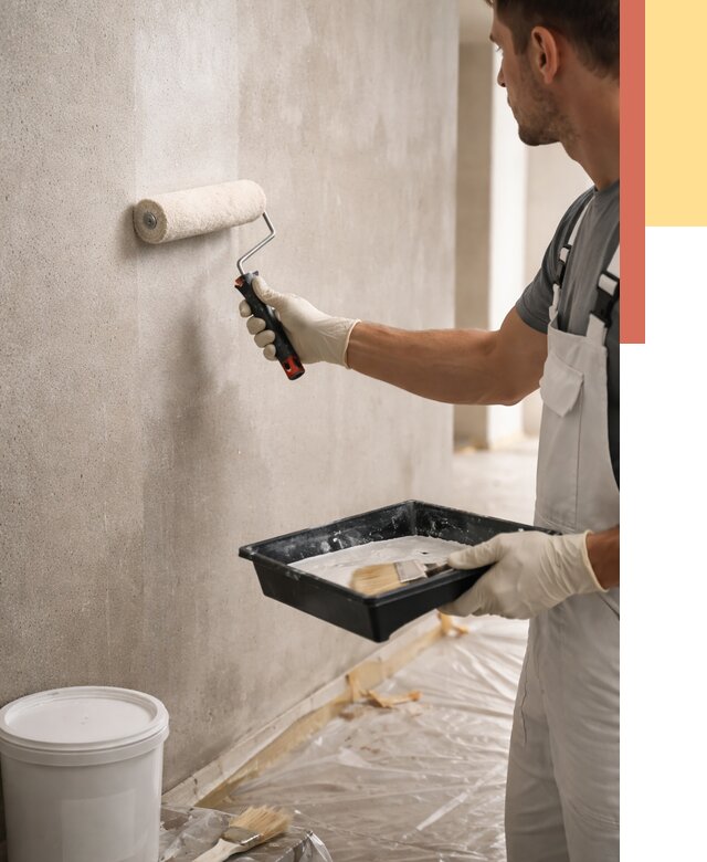 Грунтовка стен в Пензе от 2258 руб. м2 — быстро, недорого, с материалом | ОТДЕЛОЧНИК-Пнз