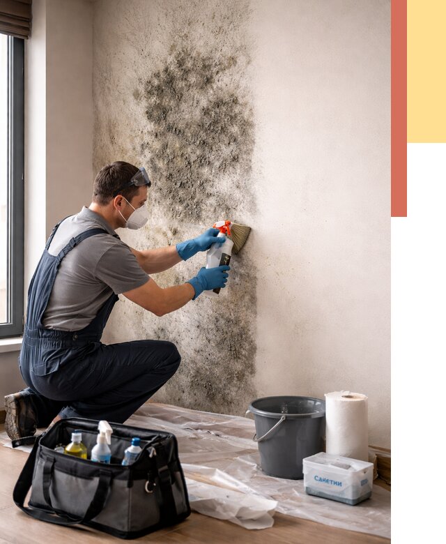Удаление плесени со стен в Пензе от 2207 руб. — быстро и недорого | ОТДЕЛОЧНИК-Пнз