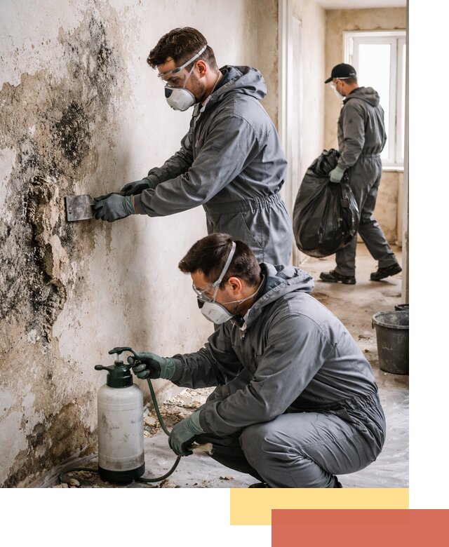 Удаление плесени со стен профессионально в Пензе