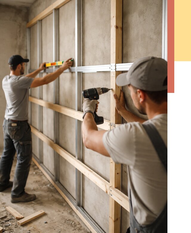 Устройство обрешетки под панели в Пензе от 2156 руб. — монтаж под ключ | ОТДЕЛОЧНИК-Пнз