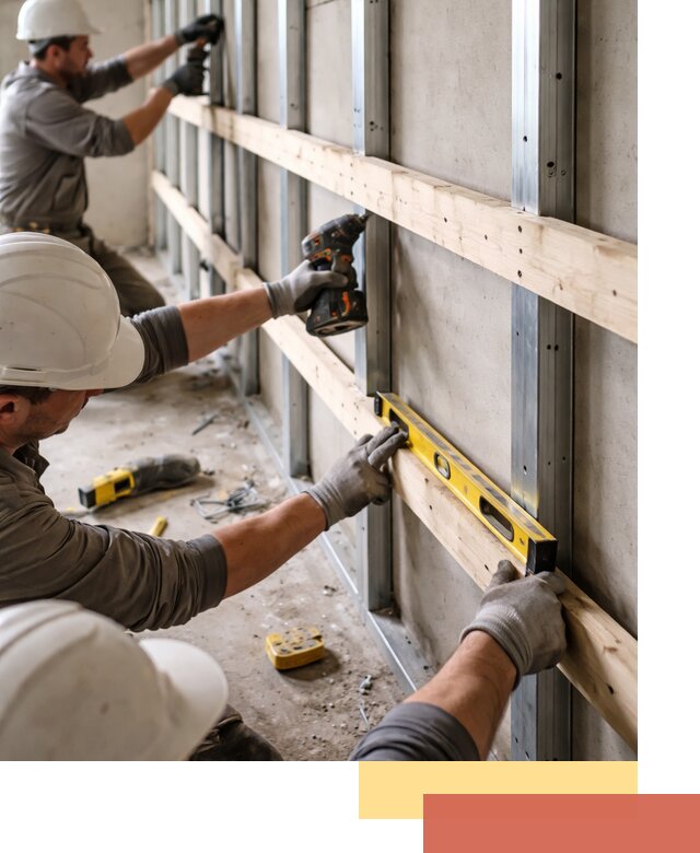 Устройство обрешетки под панели в Пензе