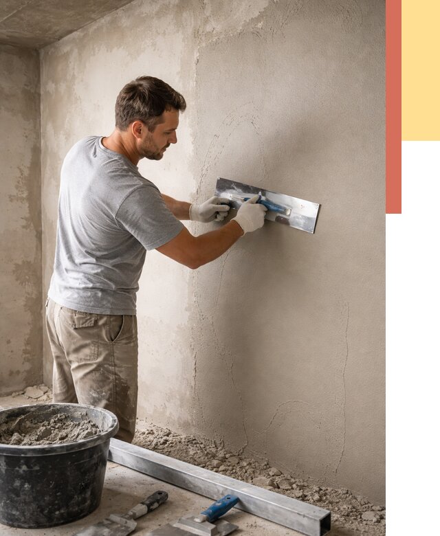 Штукатурка стен без маяков в Пензе от 7391 руб/м2 — услуги и цена | ОТДЕЛОЧНИК-Пнз