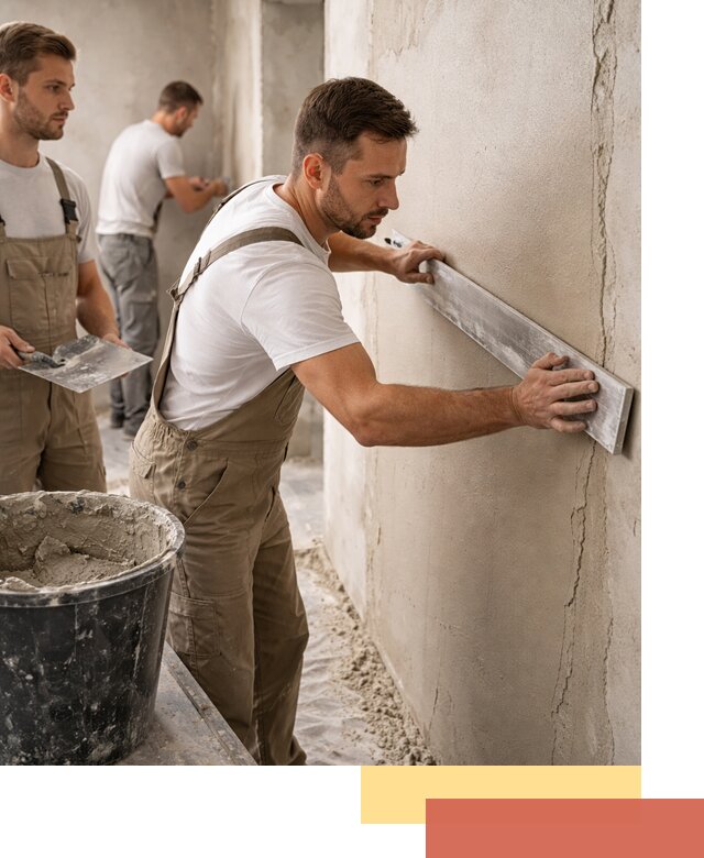 Штукатурка стен без маяков в Пензе быстро и качественно