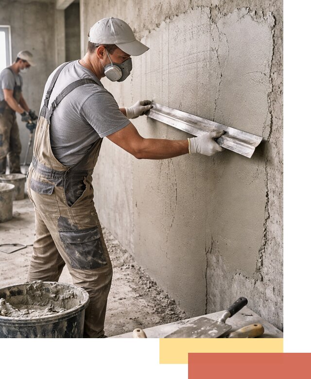 Штукатурка бетонных стен в Пензе качественно и долговечно