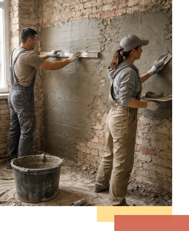 Штукатурка кирпичных стен в Пензе — качественно и надежно