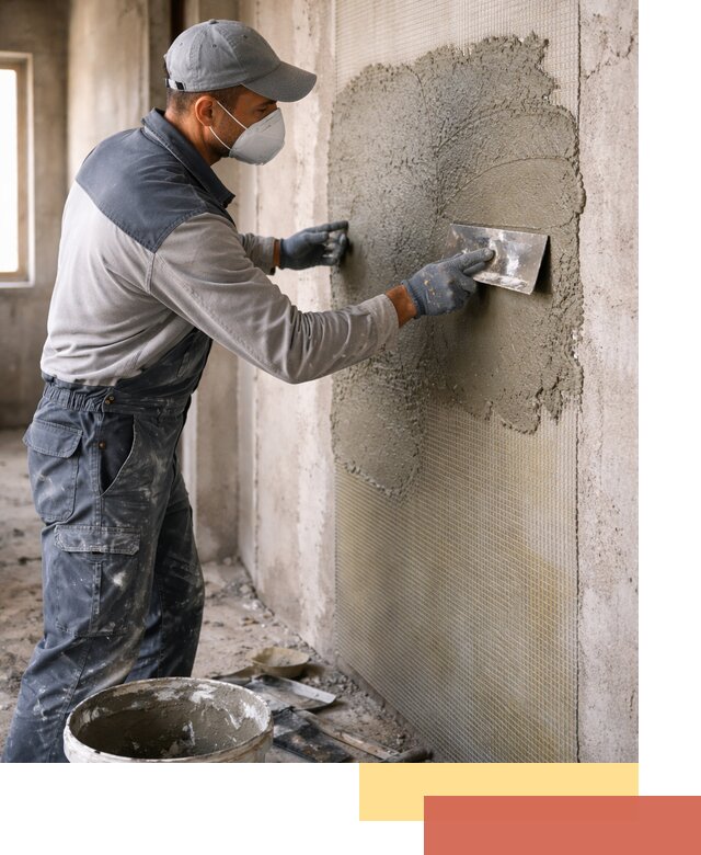 Штукатурка стен по сетке в Пензе под ключ качественно и быстро