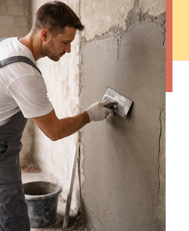 Штукатурка стен под плитку в Пензе от 4311 руб./м2 — выравнивание под плитку | ОТДЕЛОЧНИК-Пнз