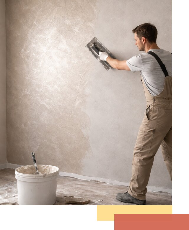 Декоративная штукатурка «Мокрый шелк» под ключ в Пензе