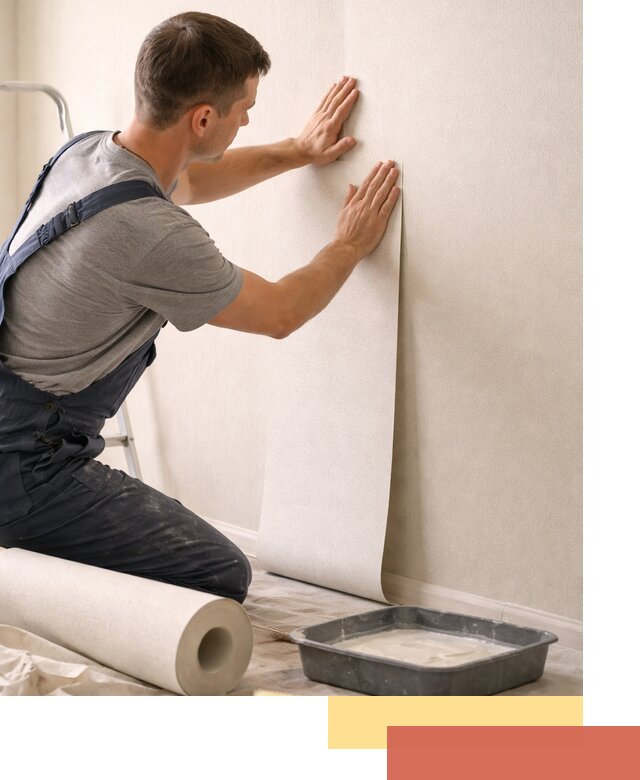 Поклейка флизелиновых обоев в Пензе качественно и быстро