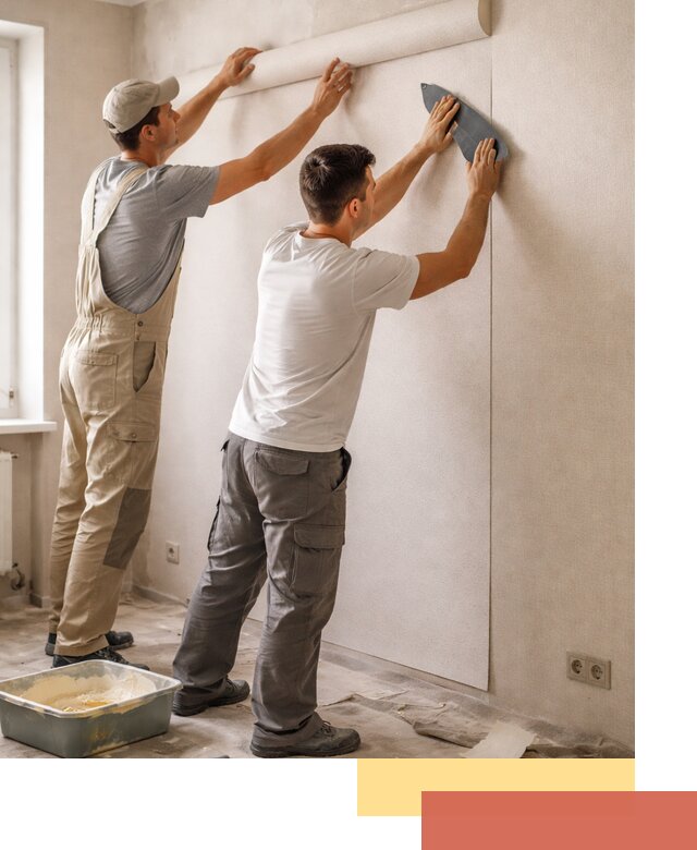 Поклейка виниловых обоев в Пензе профессионально и качественно