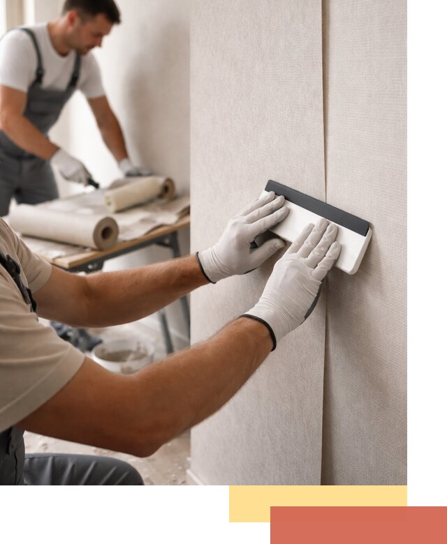 Поклейка обоев под покраску в Пензе профессионально и быстро