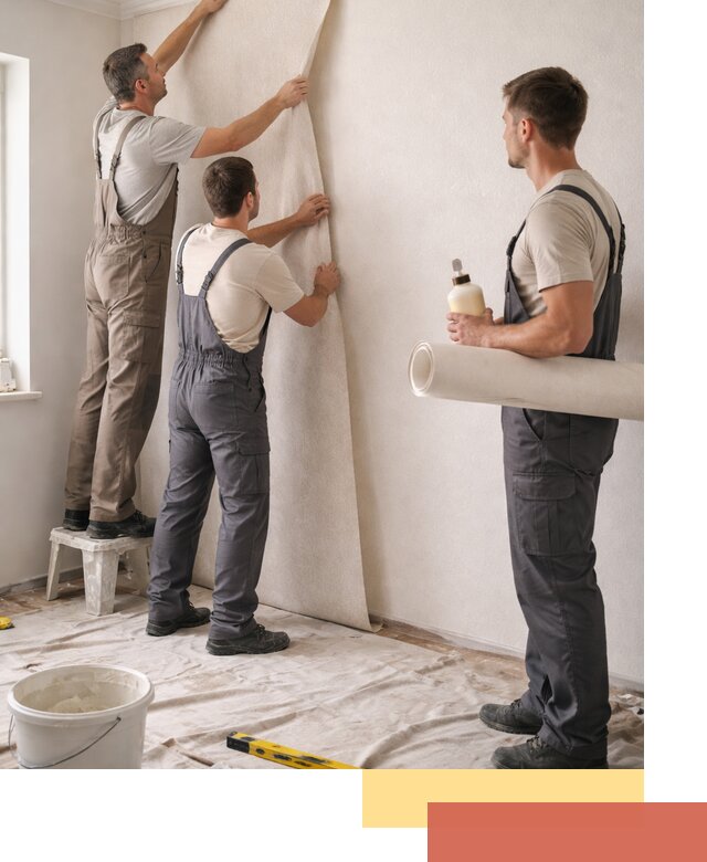 Оклейка стен обоями в Пензе — качественно и профессионально