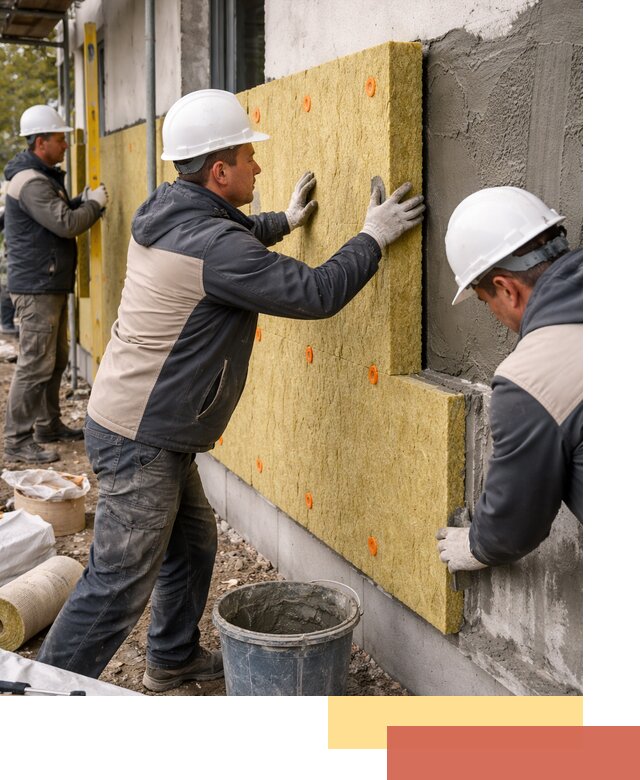 Утепление стен минватой в Пензе — тепло и звукоизоляция