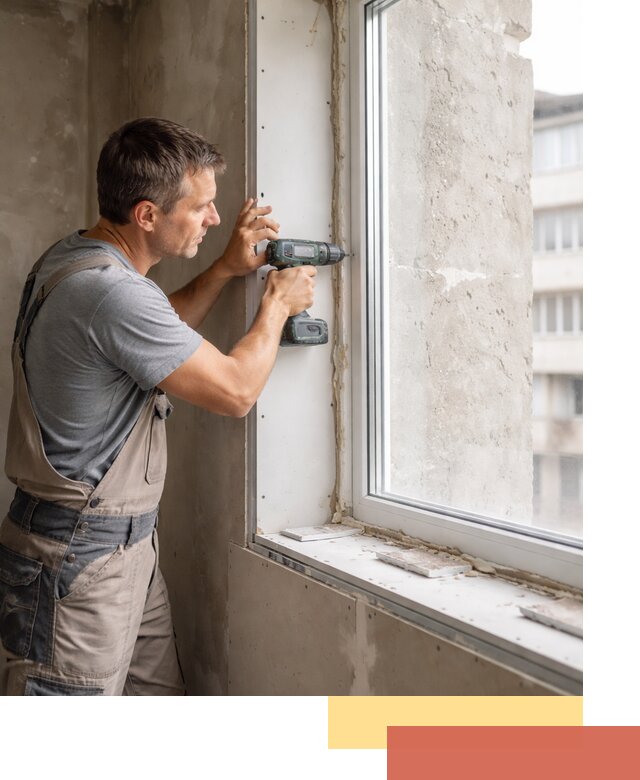 Монтаж гипсокартонных откосов в Пензе под ключ