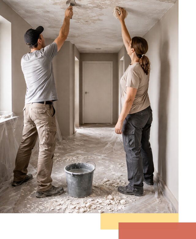 Удаление побелки с потолка в Пензе — быстро и аккуратно