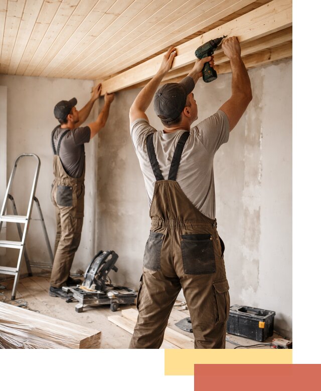 Монтаж потолка из вагонки в Пензе профессионально и аккуратно