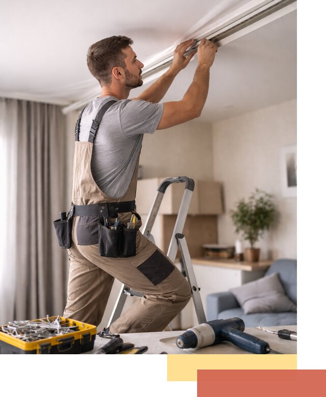 Ремонт натяжных потолков в Пензе — качественно и оперативно