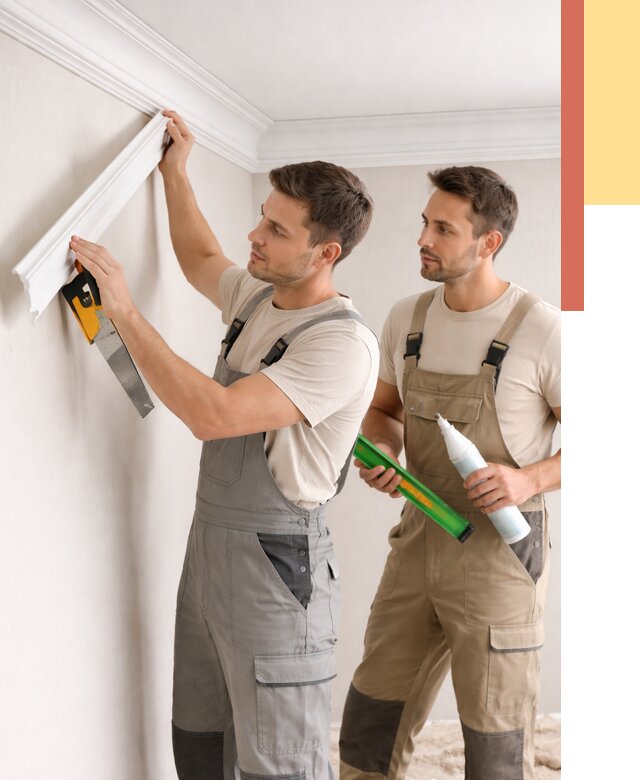 Монтаж потолочного плинтуса в Пензе от 2361 руб. — быстро и недорого | ОТДЕЛОЧНИК-Пнз