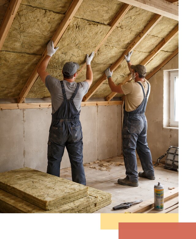 Утепление потолка минеральной ватой в Пензе